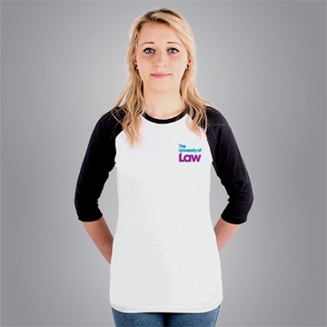 The University of Law - Logo Fitted T-shirt